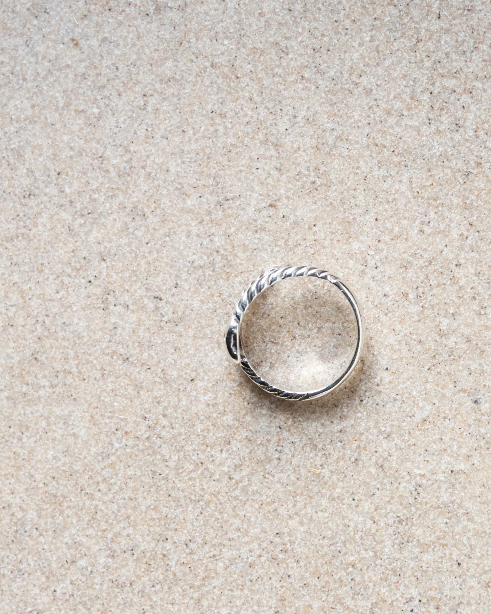 TILTIL Sally Snakey Ring Silver - Image 3