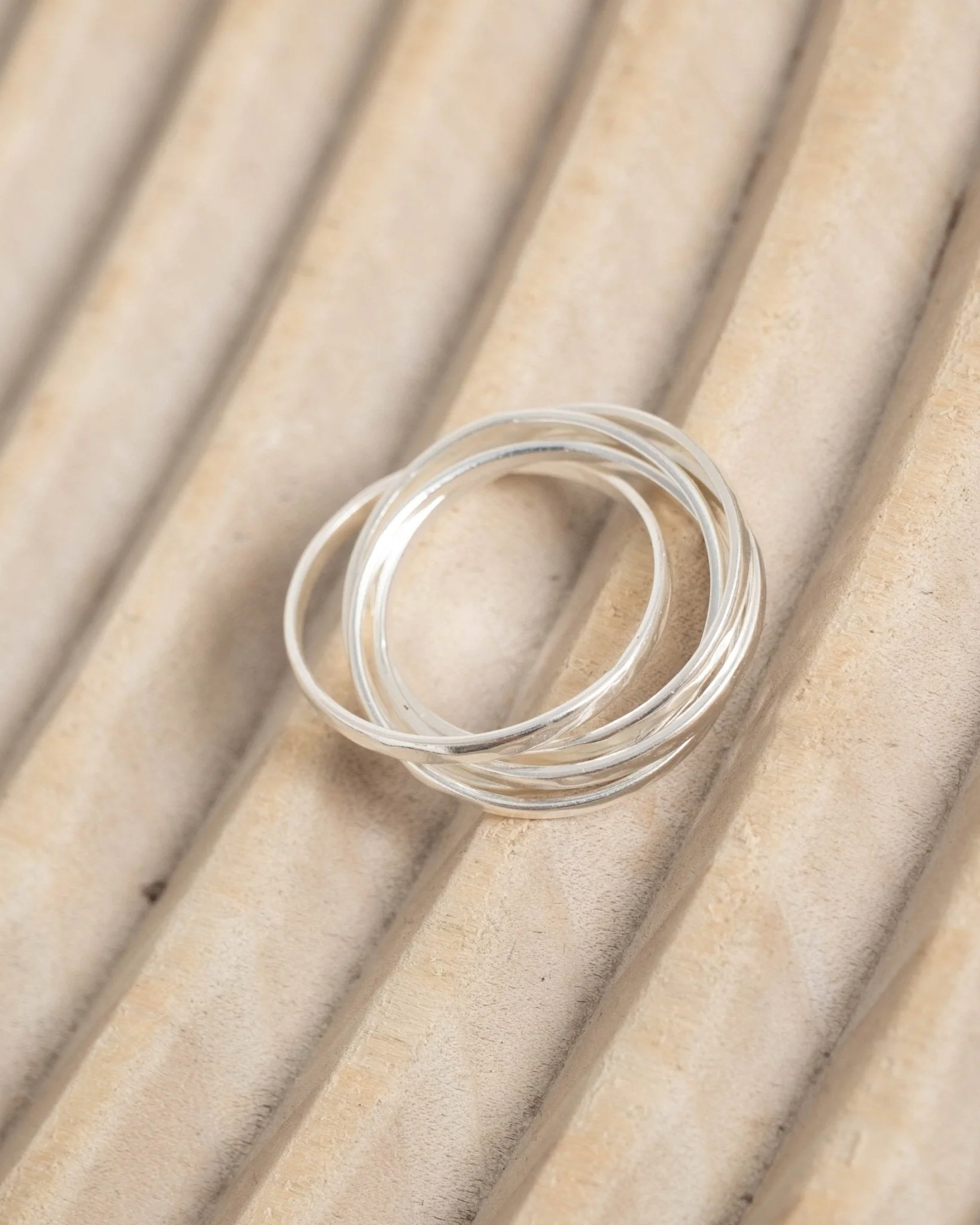 Brass Multi Ring Silver - Image 3