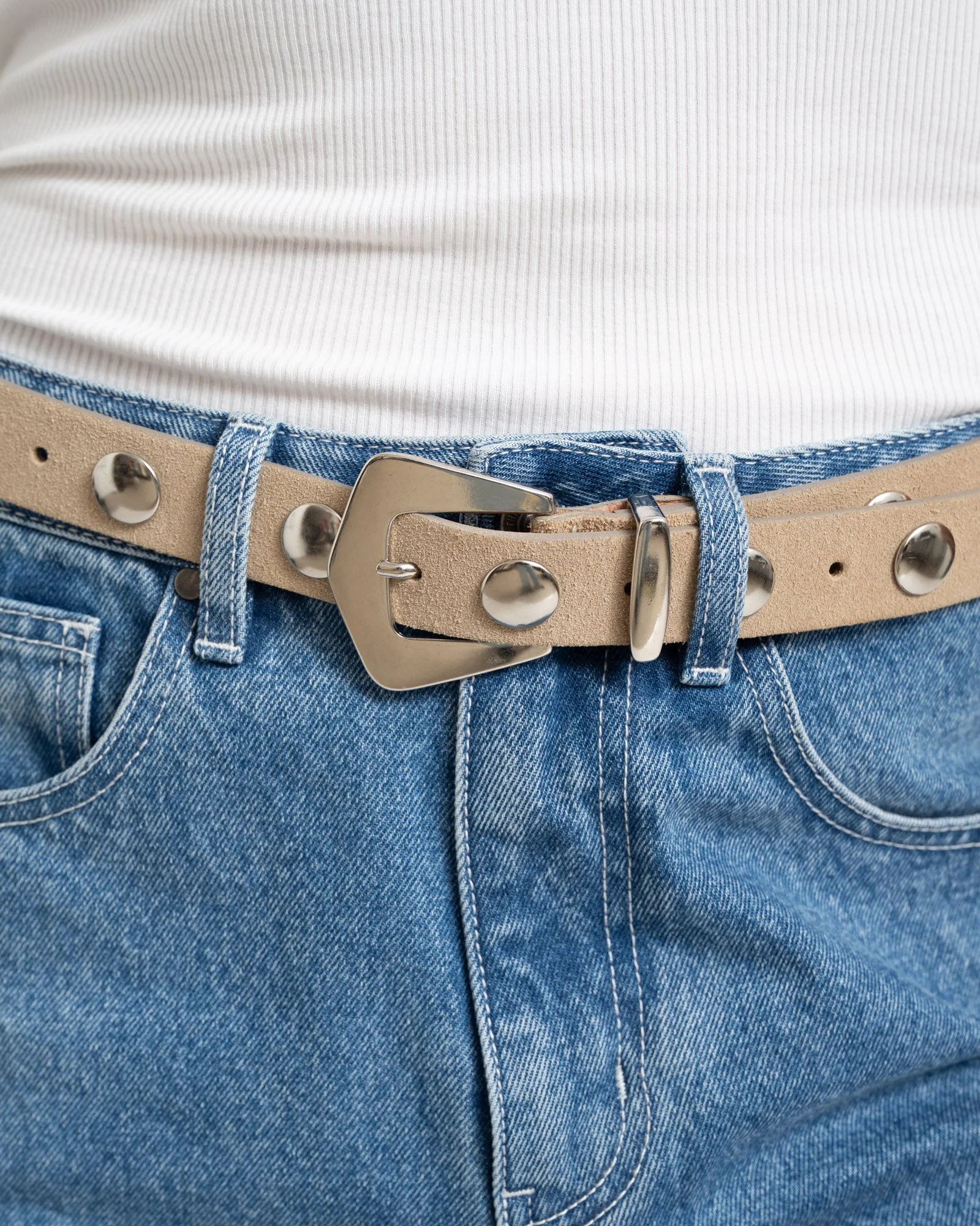 Yves Stud Riem Sand - Image 4